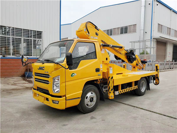 國六江鈴24米 直臂高空作業(yè)車