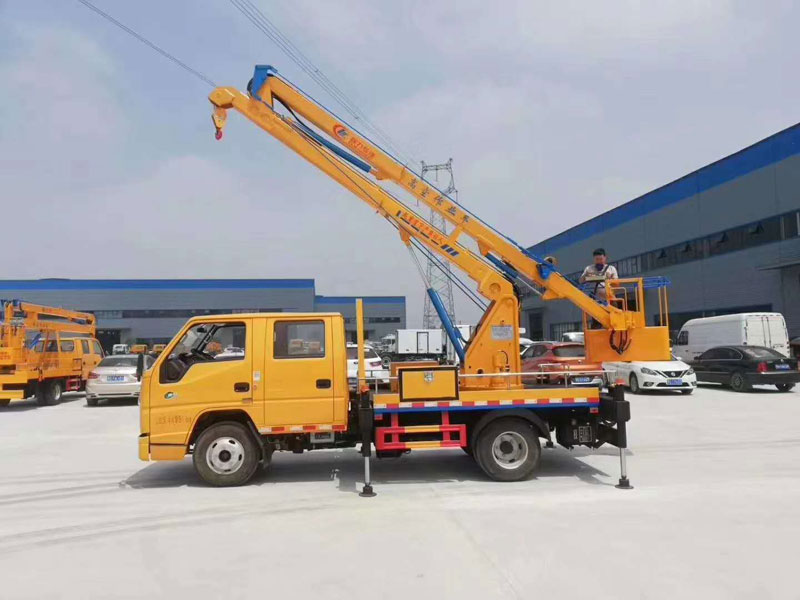 江鈴順達12米藍牌高空作業(yè)車國六